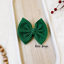 Load image into Gallery viewer, green ribbed HEADWRAP