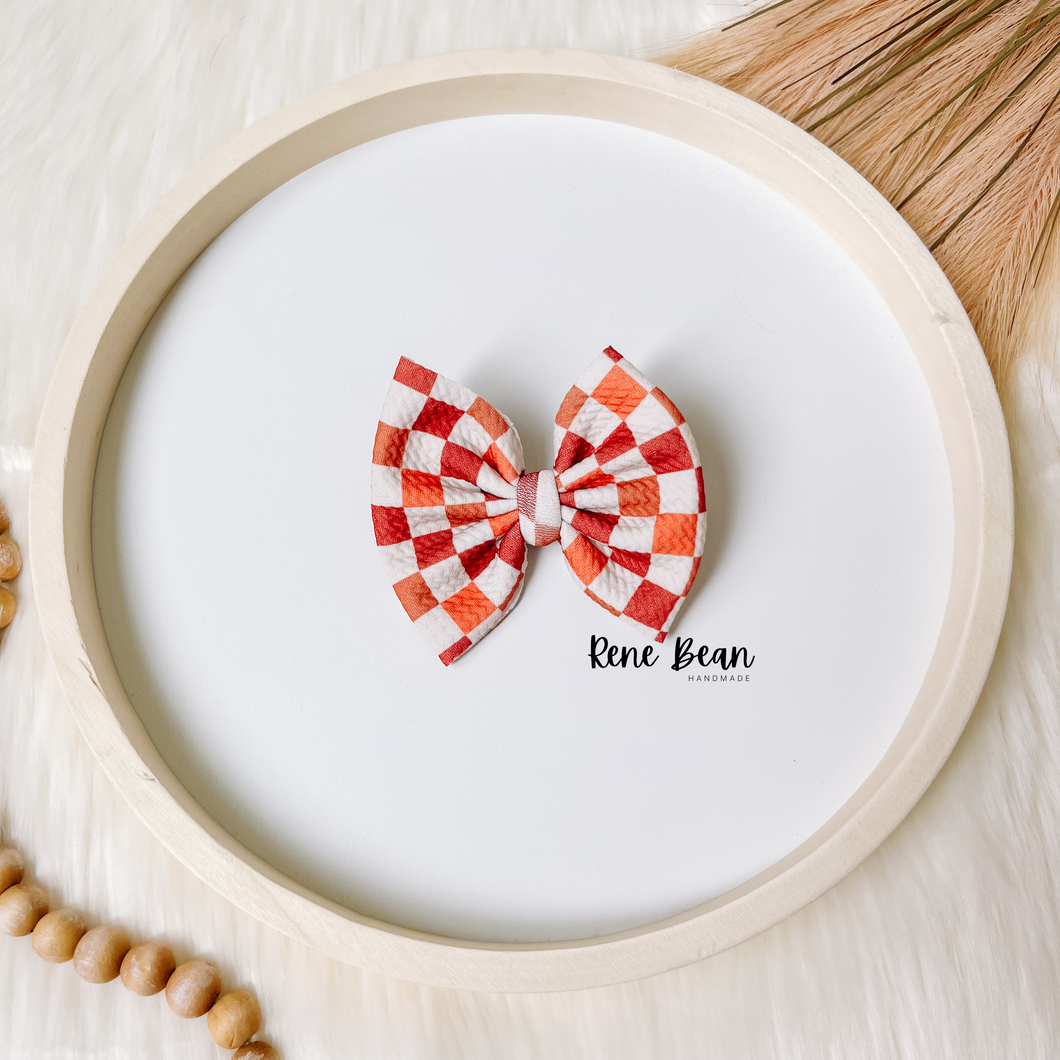 retro rust checkers HEADWRAP